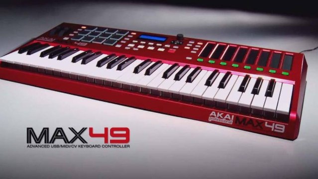 HOW TO SET UP THE AKAI MAX 49 KEYBOARD CONTROLLER WITH NATIVE INSTRUMENTS MASCHINE