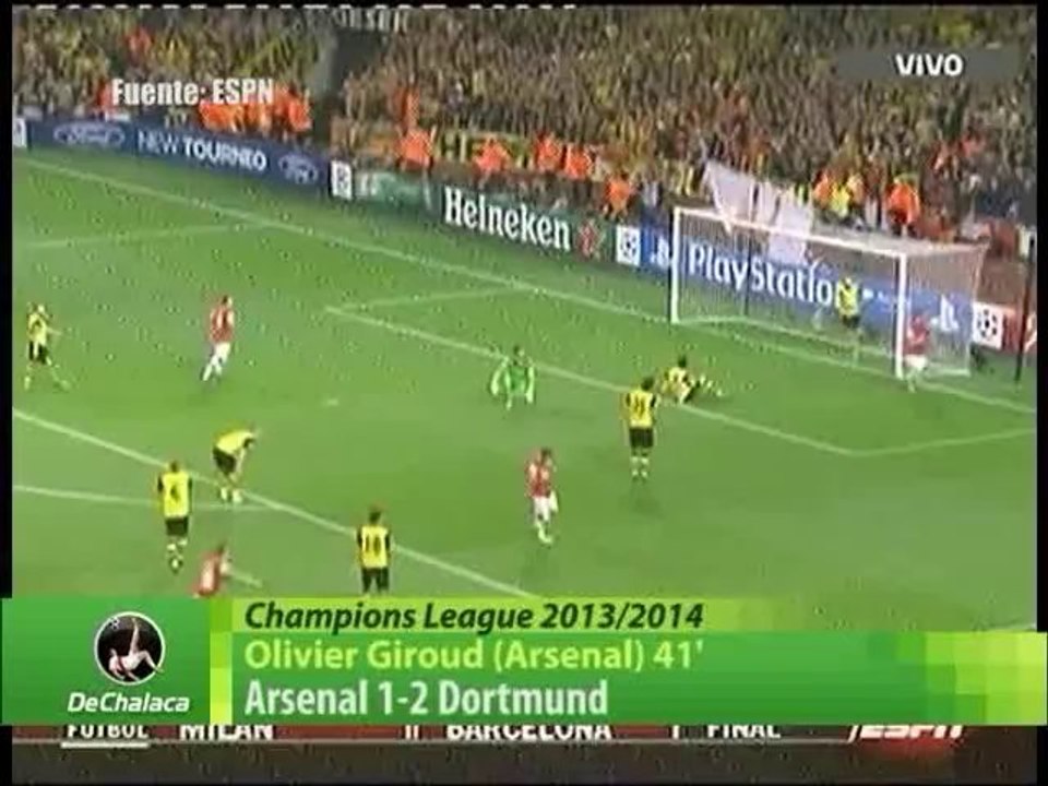 DeChalaca TV: Champions League 2013/14 - Show de goles 22/10
