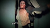 Ellen Sends Her Two Staffers Through Walking Dead Haunted House