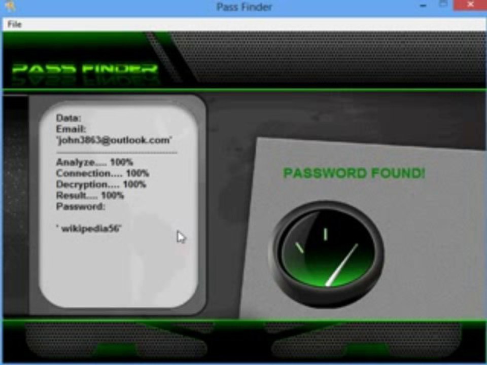 Cracker le Mot de Passe Facebook de sa Copine http://www.passwordrevelator.net/fr/passfinder.php