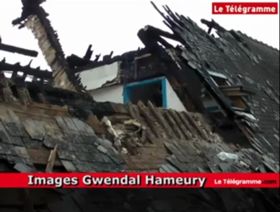 Saint-Brieuc (22). Incendie rue Quinquaine : les dégâts en images