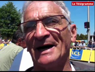 Tour de France. Les drapeaux bretons sont de sortie