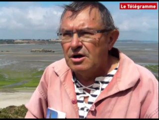 Morieux (22). Plage fermée : André Ollivro réagit