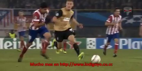 Austria 0-3 At.Madrid J-3 champions 13-14