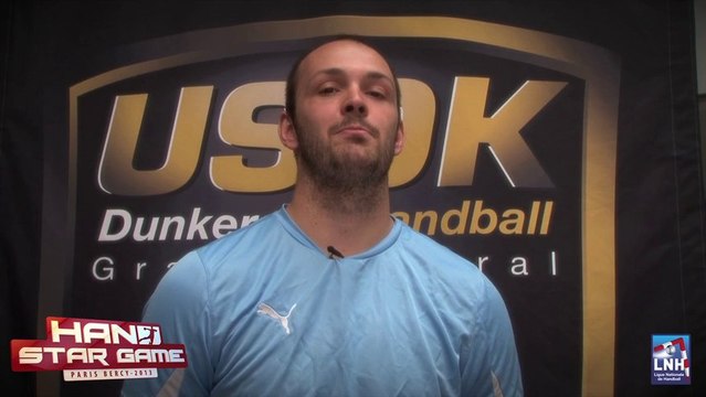 Hand Star Game - Dunkerque - Vincent Gérard défie les étrangers