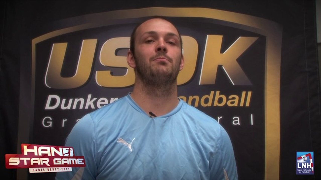 Hand Star Game - Dunkerque - Vincent Gérard défie les étrangers