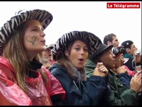 Vieilles Charrues. Les images du concert de Ben L'Oncle Soul