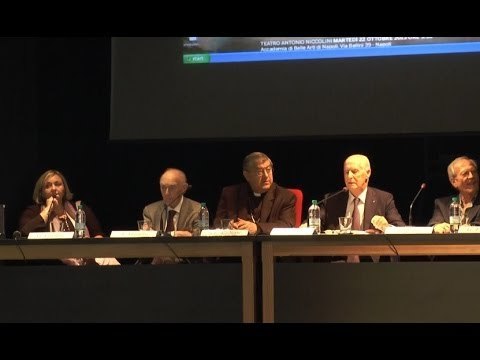 Napoli - Arte e trascendenza, Sepe all'Accademia delle Belle Arti -1- (22.10.13)