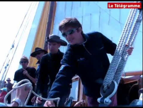 Entre Terre et mer. Vue dégagée à bord de l'Etoile Molène