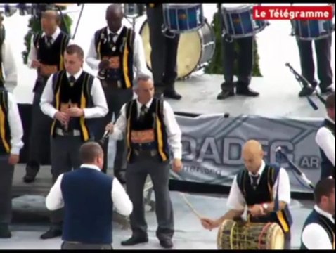 Festival interceltique. La prestation victorieuse du bagad Kemper