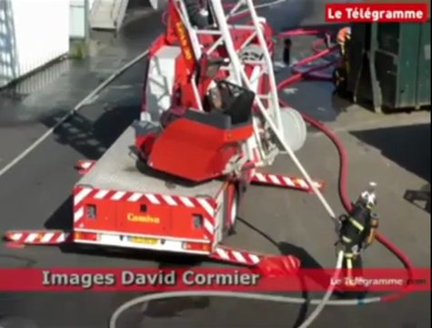 Lorient. L'entreprise Capitaine Houat en feu