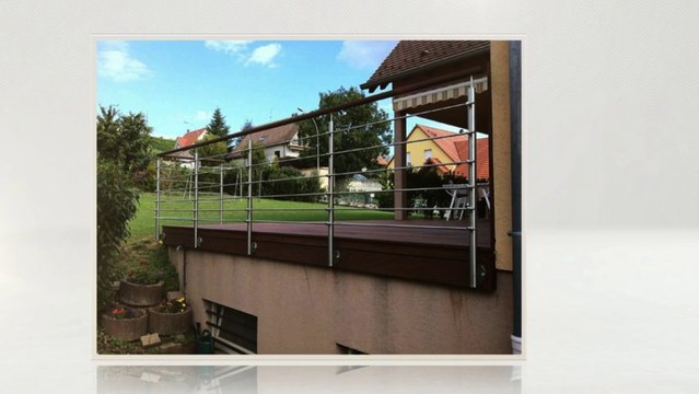Balustrades de terrasses INOX DESIGN Tel : 09.66.94.44.90 Achat balustrades de terrasses