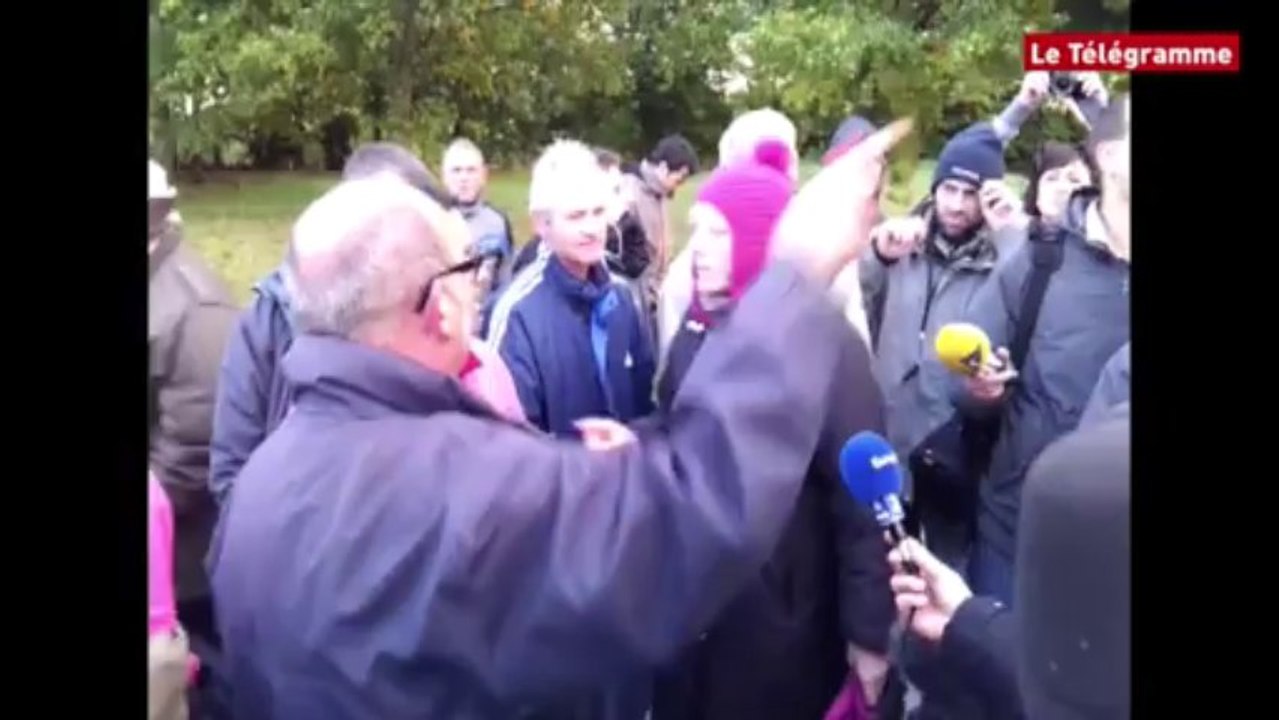 Josselin (56). Gad : les salariés du Morbihan confrontés à la force publique