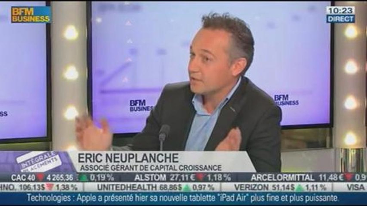 Investir dans les entreprises non côtées, Eric Neuplanche, dans Intégrale Placements - 23/10