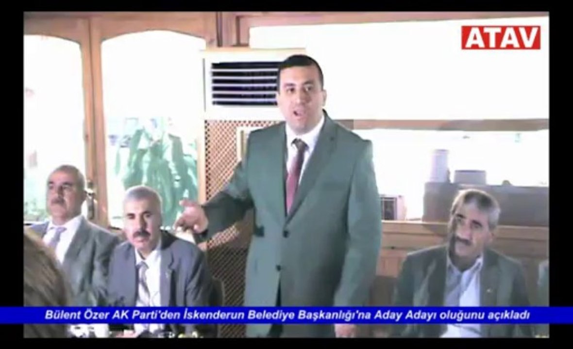 Bülent Özer Belediye Başkanlığı Aday Adaylığı Açıklaması