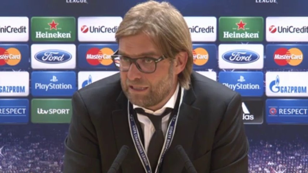 Klopp: 'Dieser Gegner flößt dir Respekt ein'
