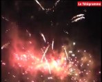 Vannes. Les images du feu d'artifice de clôture des Fêtes d'Arvor