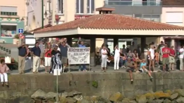 Solitaire du Figaro. Le départ des Sables-d'Olonne