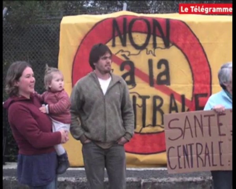 Brennilis. Le collectif Gaspare proteste contre le projet de centrale au gaz