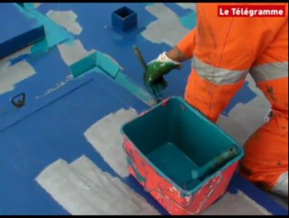 A bord d'un ferry. La sécurité, une sacrée organisation