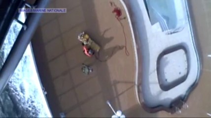 Large d'Ouessant. Un passager britannique évacué d'un paquebot