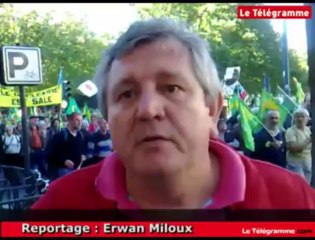 Rennes. Guy Hascoët à la manifestation antinucléaire