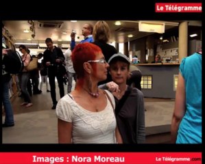 Brest. Insolite un, deux, trois frozen