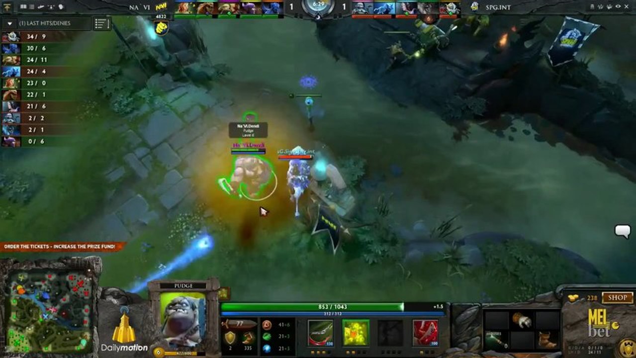 NaVi vs Speed Gaming, game 1 - Dota 2 Champions League