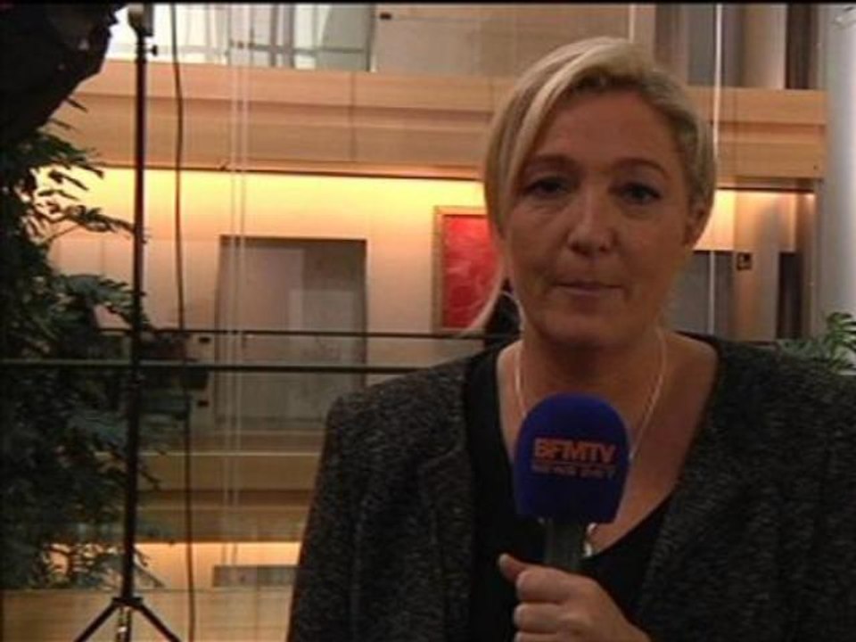 Marine Le Pen: "le pêché mortel en matière de comptes de campagne, c'est la dissimulation" - 23/10