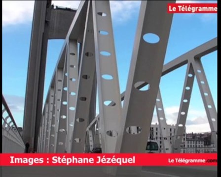 Brest : on entend siffler le pont de Recouvrance