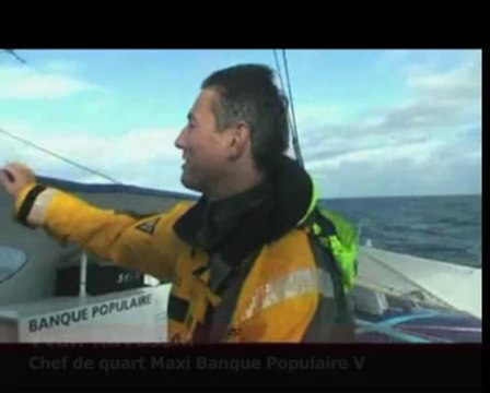 Trophée Jules-Verne. Trophée Jules-Verne reaching dans les Alizés