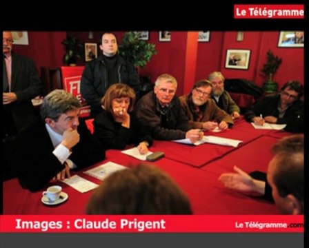 Brest. Mélenchon venu soutenir les salariés de la Sobrena