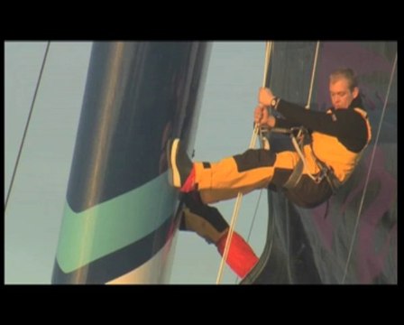 Trophée Jules-Verne. Portrait croisé : Kevin Escoffier par Loïck Peyron