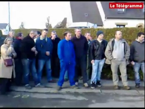 Squiffiec (22). 80 agriculteurs opposés à la création d'un rond-point