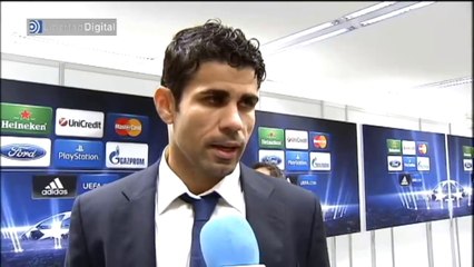 Diego Costa, contento con el debut
