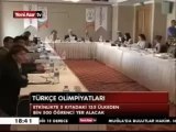 Uluslararası Türkçe Olimyatları basın toplantısı düzenledi.