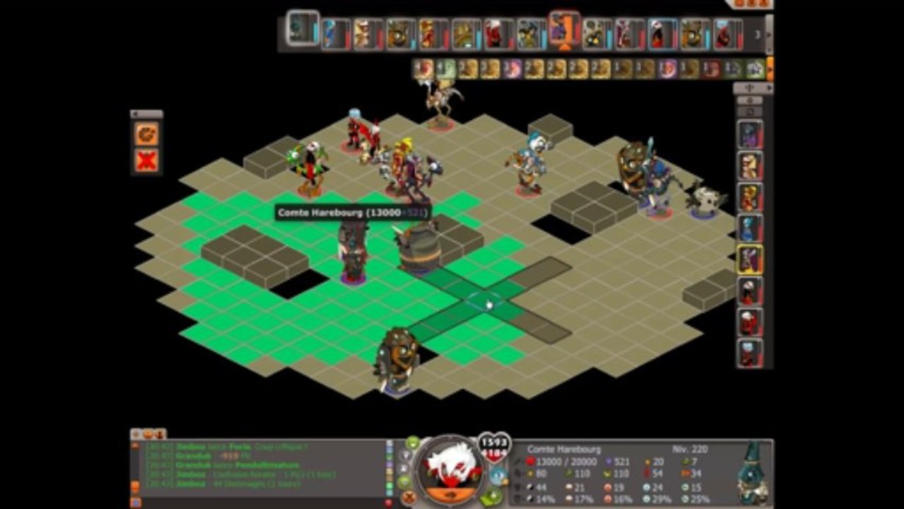 Dofus - Tutoriel Donjon Comte Harebourg