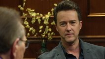 Edward Norton On Eric Byer