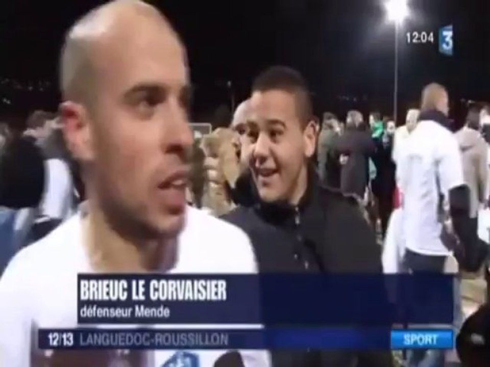 Reportage France 3 Coupe de France Mende AFL (DHR) 4-2 Limoge (CFA2)