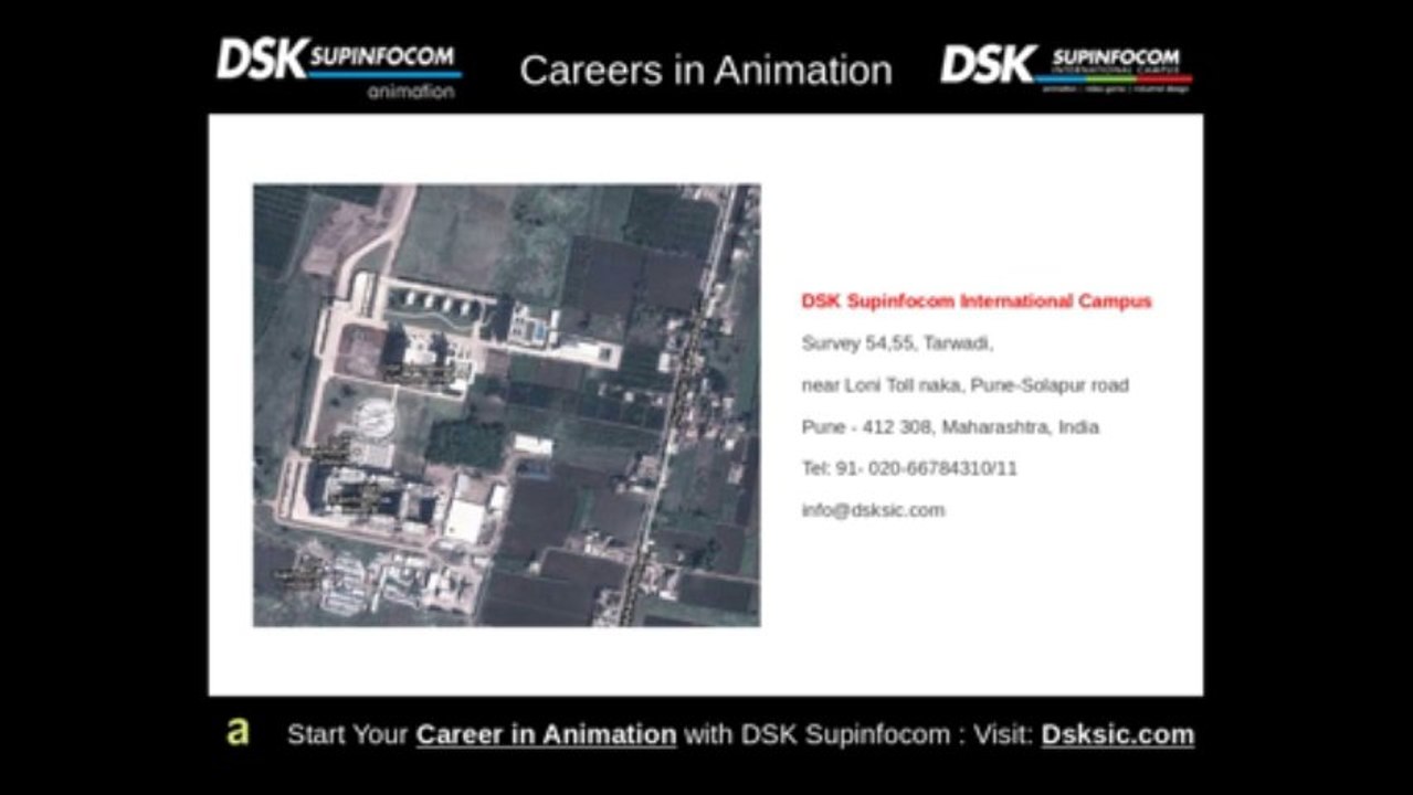 Beginning a Career in Animation Industry - DSK Supinfocom