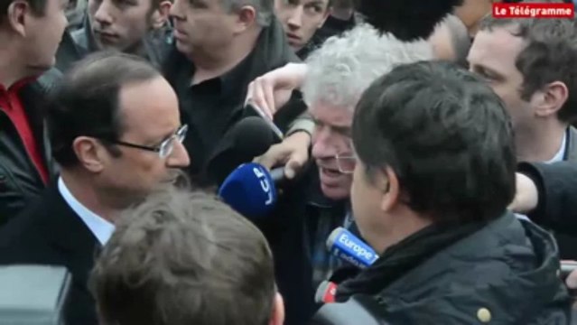 Brest. François Hollande soutient la réparation navale et les énergies marines