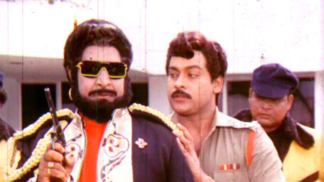Comedy Kings - Chiranjeevi Beat Mohan Babu Hilarious Comedy Scene - Chiranjeevi,Mohan Babu
