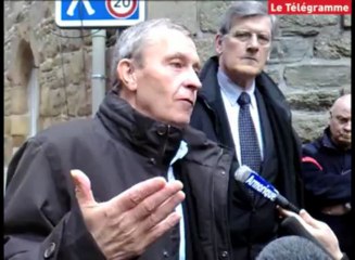 Lannion. Le maire évoque l'avenir du centre-ville après l'incendie mortel