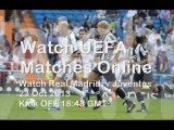 Watch Live Football Online Juventus vs Real Madrid