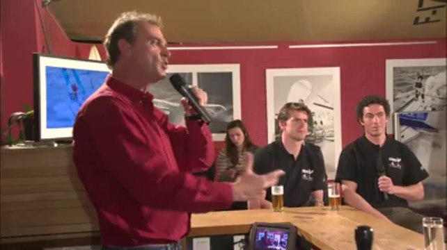 Le Café de la Marine du Télégramme avec Tanguy de Lamotte et Jean Galfione