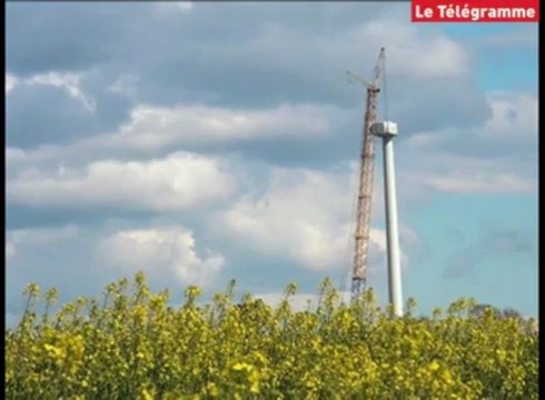 Morbihan. Le plus puissant des parcs éoliens bretons en construction