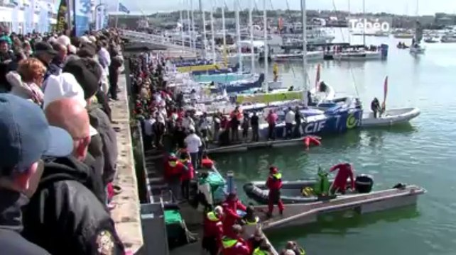Concarneau. Au départ de la transat Ag2r-La Mondiale