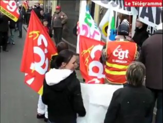 Guingamp. 800 participants au défilé du 1er-mai