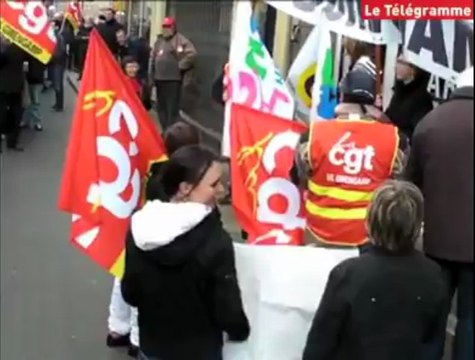 Guingamp. 800 participants au défilé du 1er-mai