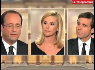 Présidentielle. Hollande à Sarkozy : "le chômage, la compétitivité, c'est de votre responsabilité"